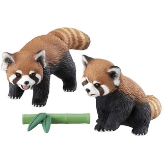 ฟิกเกอร์ TAKARA TOMY Animal adventure AS-35 Red Panda Ania Real ขนาดเล็ก สไตล์ญี่ปุ่น