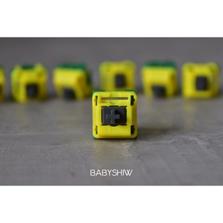 (พร้อมส่งในไทย) KAILH X DOMIKEY CANARY / Tactile / Switch mechanical keyboard / Canary Switch