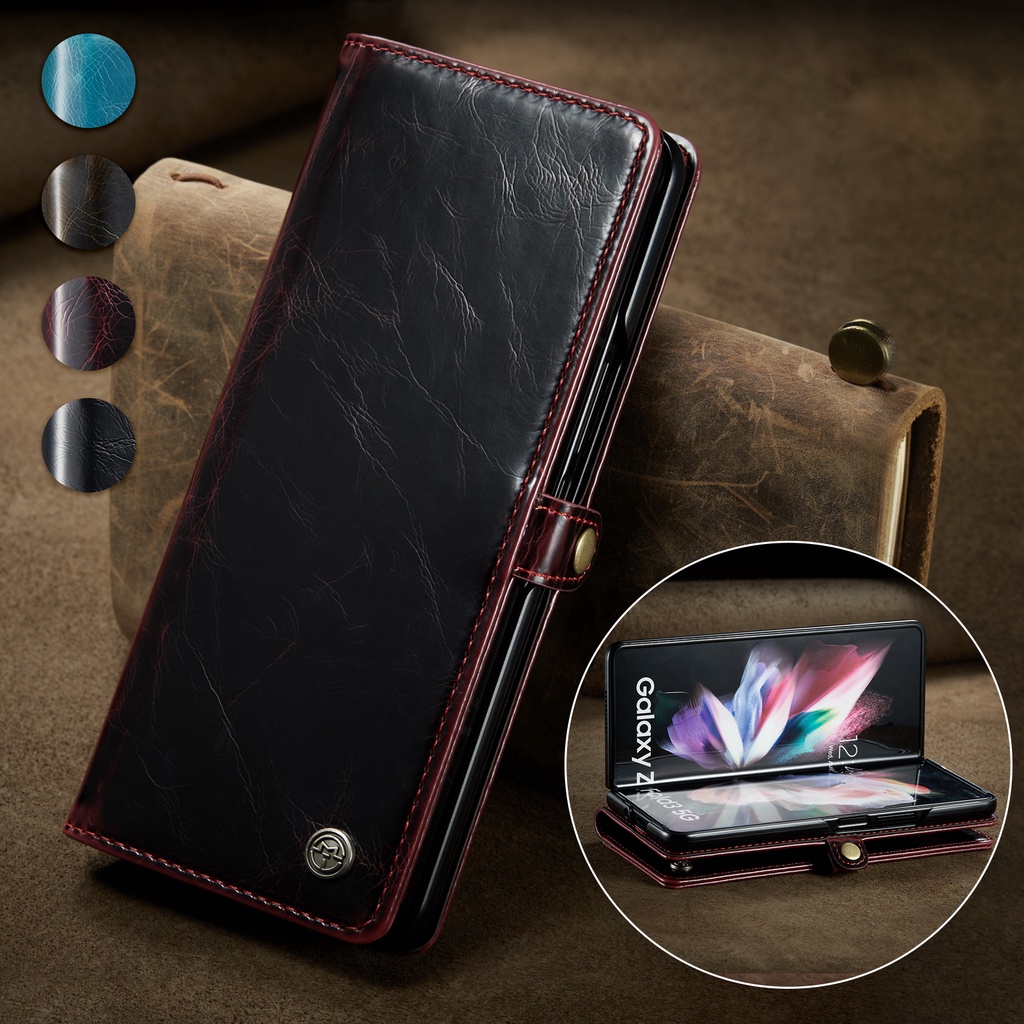 Samsung zfold 3FLIP CASE CASEME COVE LEATHER WALLET