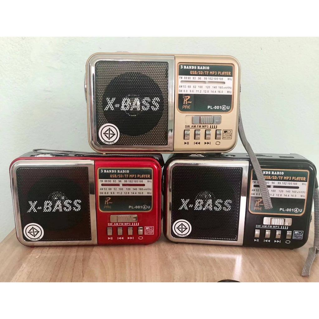 PAE วิทยุ AM/FM PAE-0014U รุ่น PL-0014U วิทยุขนาดพกพา วิทยุ MP3/USB/SD Card/Micro SD วิทยุลพโพง.รุ่น004uรับได้AM.FM.MP3. - รูปที่ 2