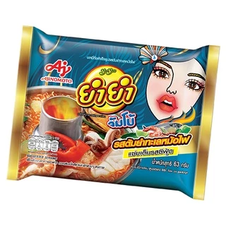 ยำยำ จัมโบ้ ขนาดซอง 63กรัม กล่องx30 ซอง หลากรส [ต้มยำกุ้ง ต้มยำกุ้งน้ำข้น ต้มยำทะเลหม้อไฟ ผัดขี้เมาแห้ง หมูสับ] YUMYUM
