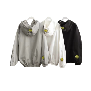 โปรโมชั่น : เสื้อแขนยาวมีฮู้ด ป้องกันแสงแดด แจ็คเก็ตผู้ชายสไตล์เกาหลีเสื้อ SC5113