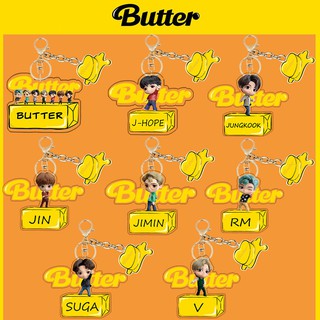 พวงกุญแจอะคริลิค จี้อัลบั้มใหม่ Kpop Bts Bangtan Boys《Butter》