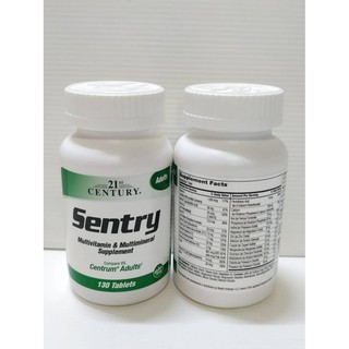 🔥Sale🔥 วิตามินรวม 130 เม็ด 21st Century Sentry Multivitamin &amp; Multimineral Supplement (exp.12/24)