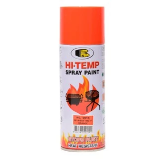 Bosny Hi-Temp Spray สีสเปรย์ทนความร้อน 400 ํF บอสนี่ สีทนความร้อน สีสเปรย์ทนความร้อนสูง ขนาด 400 CC.