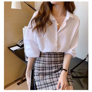 เสื้อเชิ๊ตแฟชั่นทรงผีเสื้อสวยหรู