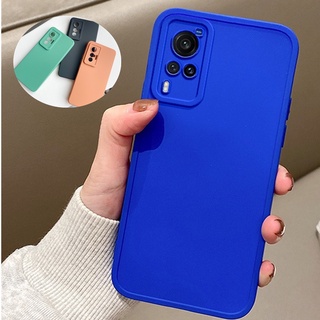 เคสซิลิโคนนิ่ม เนื้อแมตต์ ป้องกันเลนส์กล้อง สําหรับ VIVO Y33S Y21 Y15S Y15A Y20 Y20i Y20S Y20A Y12A Y12S Y76 Y76S Y50 Y30 Y11 Y15 Y17 Y12 Y51 Y31 Y72 Y52S Y53S