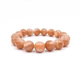 กำไลข้อมือหินแท้ Sunstone (high quality) ขนาด 6,8,10 มิล