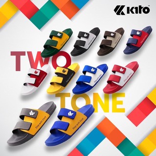 [ลูกค้าใหม่ราคา 1 บาท]🍀Kito Move TwoTone 🍀รองเท้าแตะ Unisex รุ่น AH81 Size 36-43