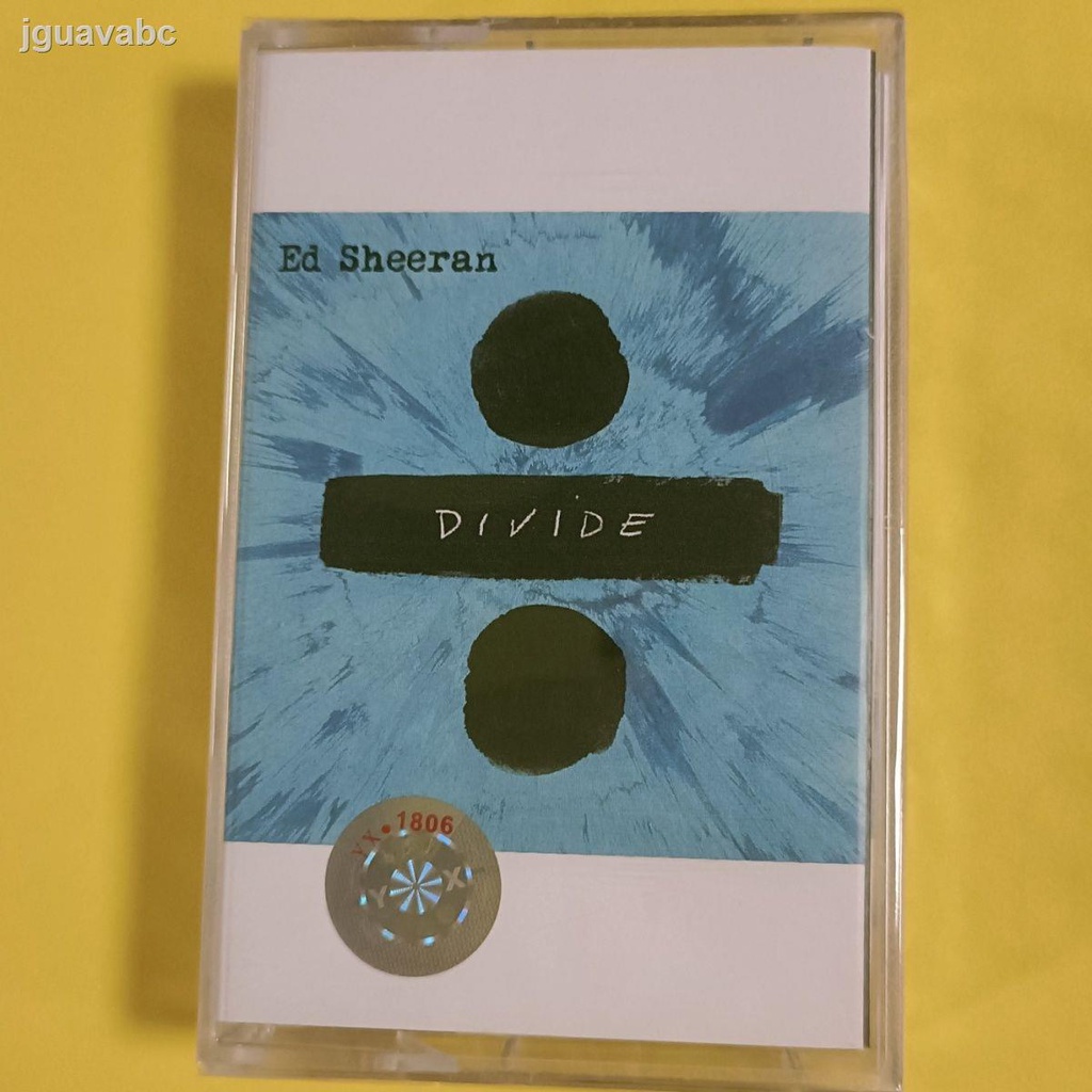 เทปคาสเซ็ท EdSheeran Ed Sheeran Huang s Boss Album De-sign "÷" Tape and Cassette ใหม่ล่าสุด 10 ผลิตภัณฑ์