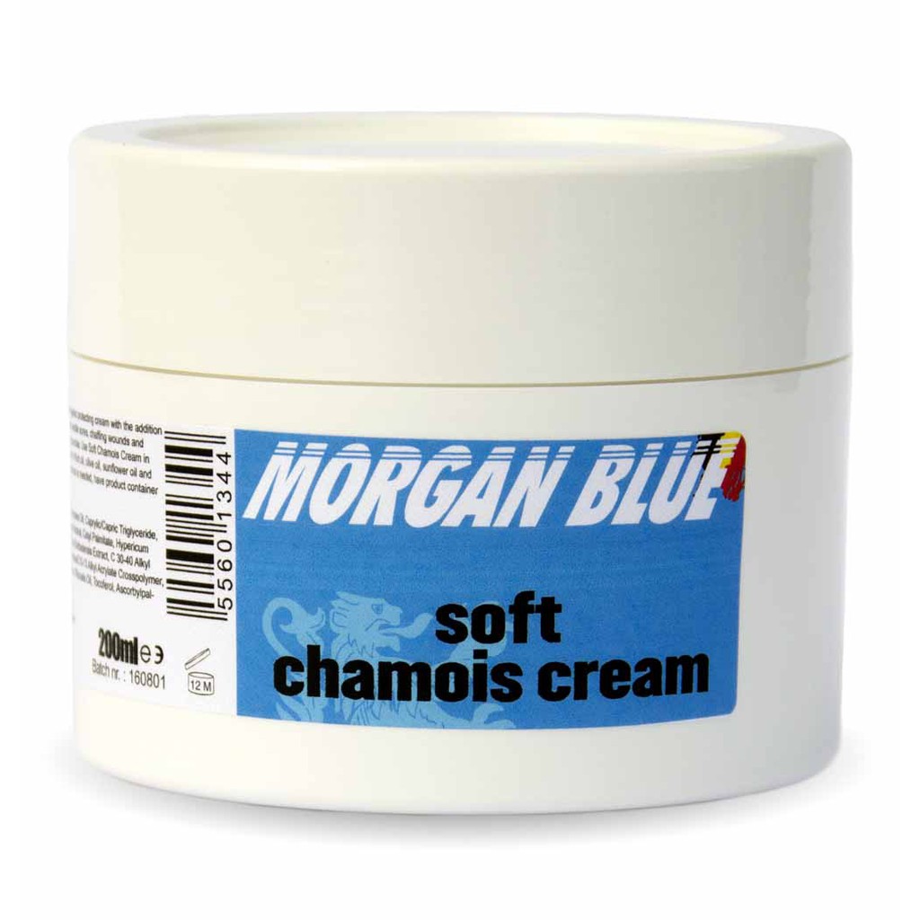 ครีมชามัวร์ Morgan Blue chamois cream ทากันเสียดสี สำหรับนักปั่นจักรยาน 200ml