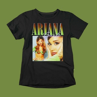 เสื้อยืด ผ้าฝ้าย ลาย Ariana Grande แฟชั่นฤดูร้อน สําหรับผู้ชาย