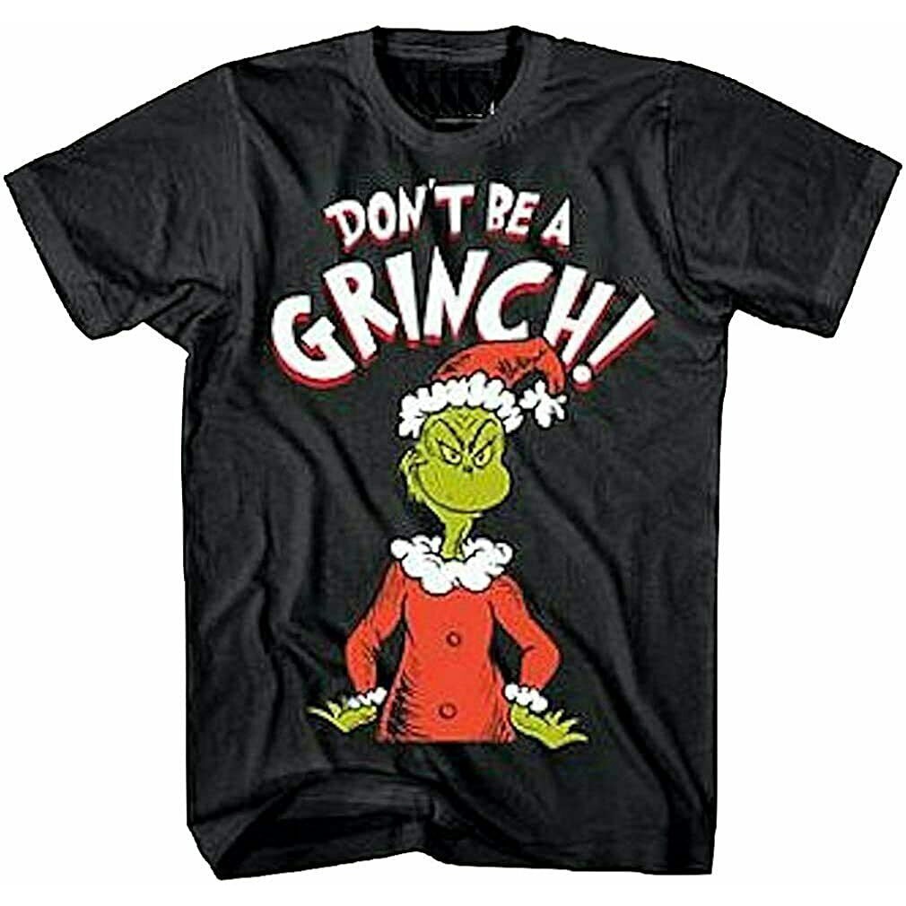 เสื้อยืดพิมพ์ลาย The Grinch - Don't Be A Grinch แฟชั่นผู้ชาย