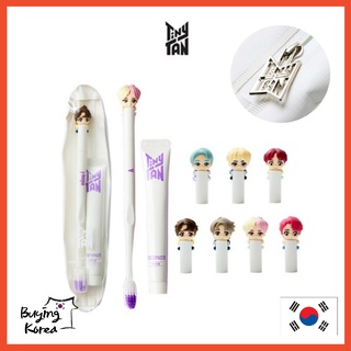 BTS Official สินค้า Character TinyTAN Dental Kit แปรงสีฟัน + ยาสีฟัน + กระเป๋า SET