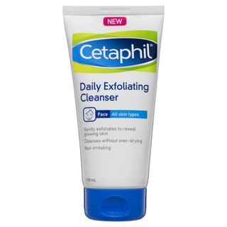 Cetaphil Daily Exfoliating Cleanser All Skin Types 178ml คลีนเซอร์ทําความสะอาดผิวหน้า 178มล