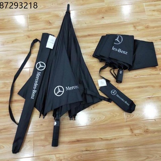 Business Umbrella fully automatic car logo vehicle straight pole umbrella