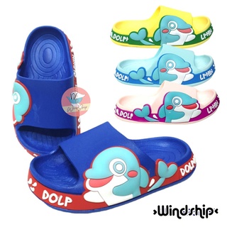 รองเท้าแตะเด็ก รองเท้าเด็ก ปลาโลมา DOLPHI OLPHIN พื้นหนา นุ่ม (SK20)