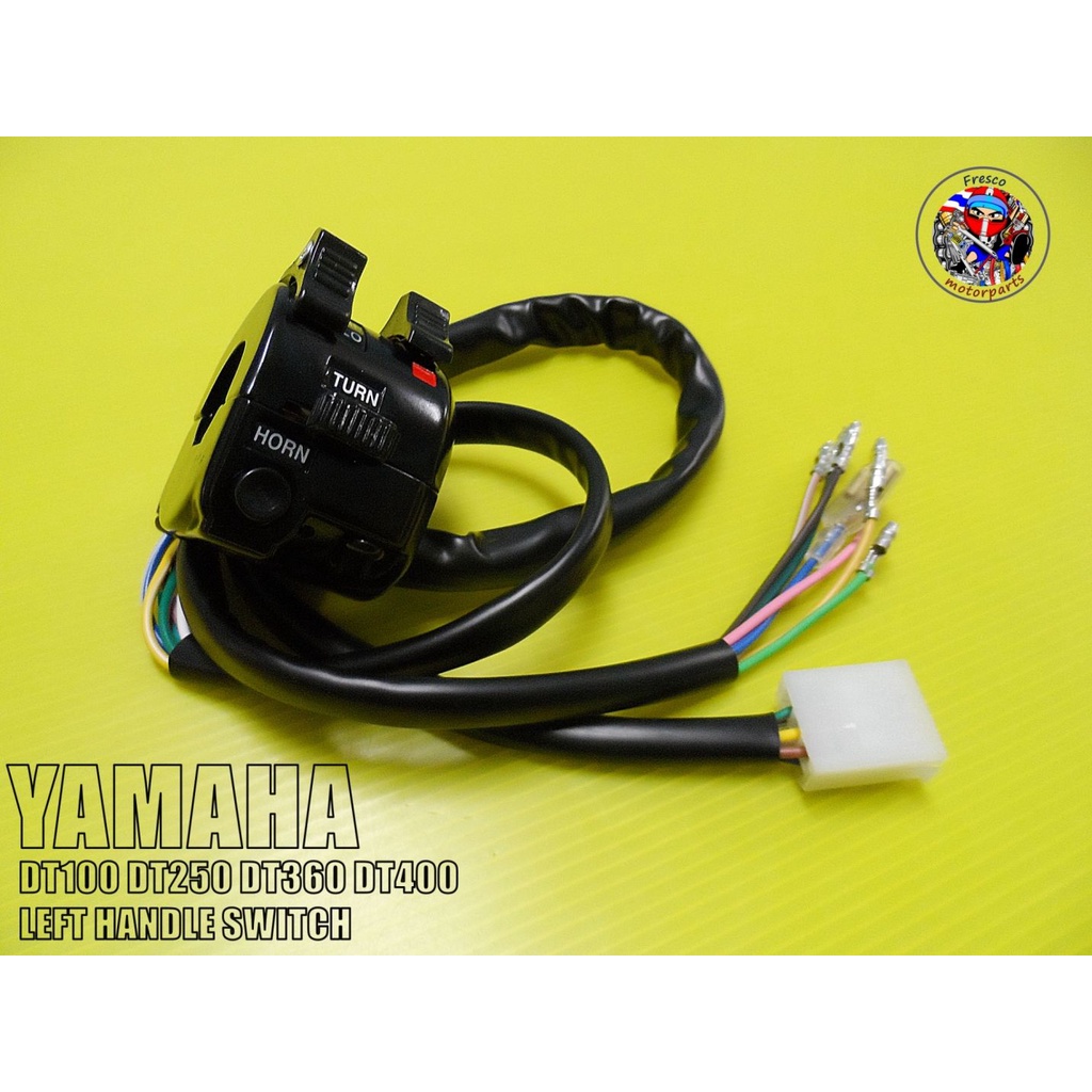 สวิทซ์แฮนด์ ด้านซ้าย YAMAHA DT100 DT250 DT360 DT400 LEFT HANDLE SWITCH (Taiwan)