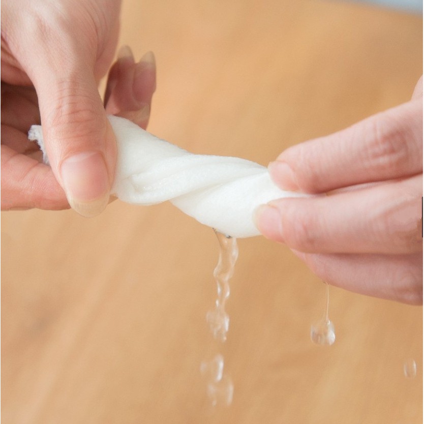 ผ้าขนหนูอัดเม็ด ขนาดเล็ก ผ้าฝ้าย สำหรับพกพา 1 ชิ้น - รูปที่ 5