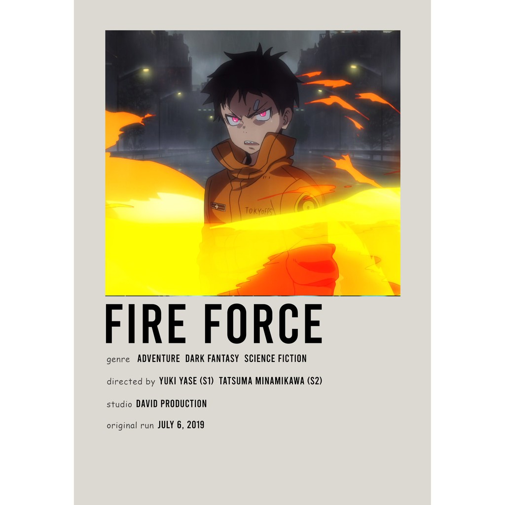 โปสเตอร์ Anime Fire Force