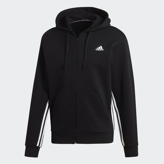 Adidas อาดิดาส เสื้อกันหนาว เสื้อแขนยาว AT M Hoodie MustHaves 3S FZ DX7657 BK (2400)