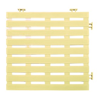แผ่นกันลื่น PVC WSP ลายเส้น BM-64 30X30CM ครีม