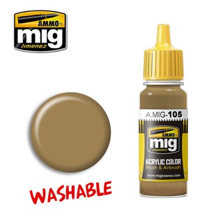 Ammo By MIG - AMIG0105 WASHABLE DUST (RAL 8000)