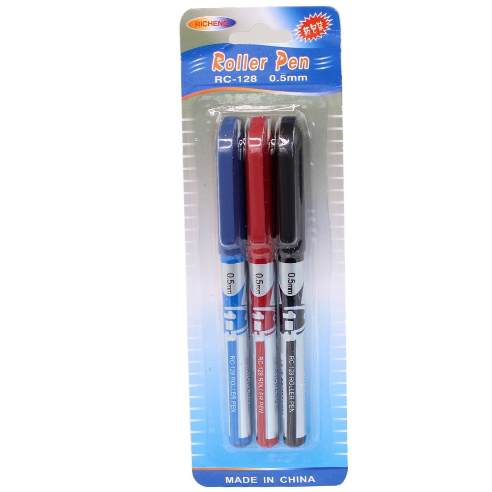 Telecorsa Chemical Pen Magic Pen Size 0.5 mm. (1 set 3 pieces) Model Pen-Metal-Head-INK-00H-BOSS