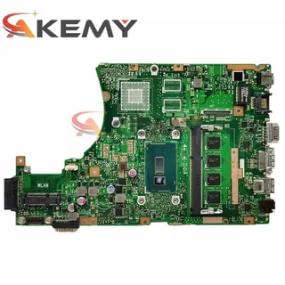 X455LA เมนบอร์ดสำหรับ Asus X455L X455LJ X455LN X455LD A455L F455L K455L แล็ปท็อป Mainboard 4G/I3-5010U