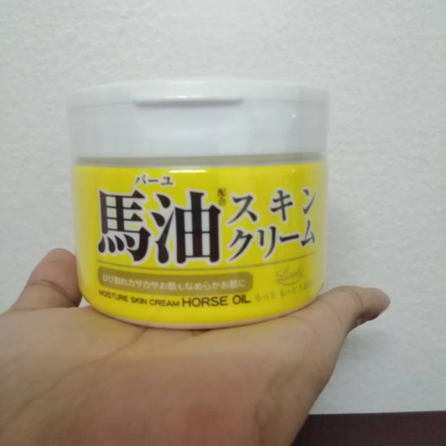 ครีมน้ำมันม้า Loshi Hokkaido Horse oil จากญี่ปุ่น220g