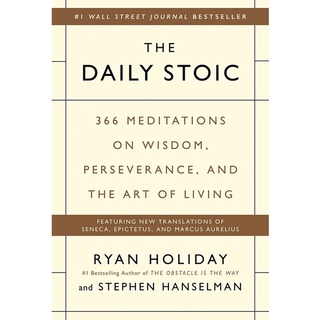 หนังสือภาษาอังกฤษ Daily Stoic : 366 Meditations on Wisdom, Perseverance, and the Art of Living