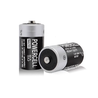 ถ่านขนาด D Powercell 1.5V (1กล่องบรรจุ12ก้อน) ไฟแรง