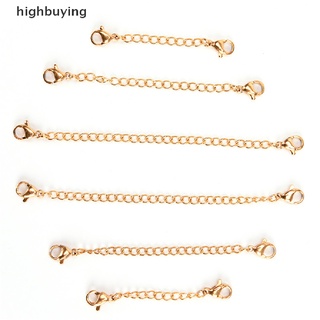 [highbuying] สายโซ่ต่อขยาย สําหรับทําเครื่องประดับ สร้อยคอ สร้อยข้อมือ ต่างหู