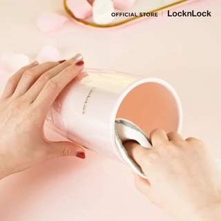 LocknLock แก้วพลาสติก 2 ชั้นลายซากุระ Double Wall Cold Cup 720 ml. รุ่น HAP509