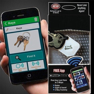 Find Back พวงกุญแจกันลืม กันหาย รุ่น Find-Back-Bluetooth-Key-finder-02A-J1