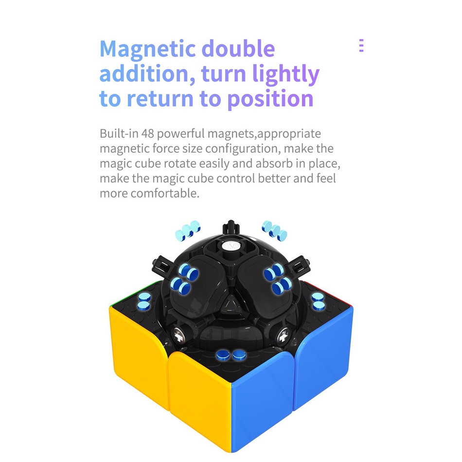 现货Diansheng Solar S2M Solar Plus Magnetic Speed Cube 2x2x2 Magic Cube ...