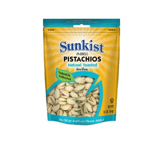 ซันคิสท์ พิสทาชิโออบ 454 ก. Sunkist Natural Toasted Pistachios 454 g.