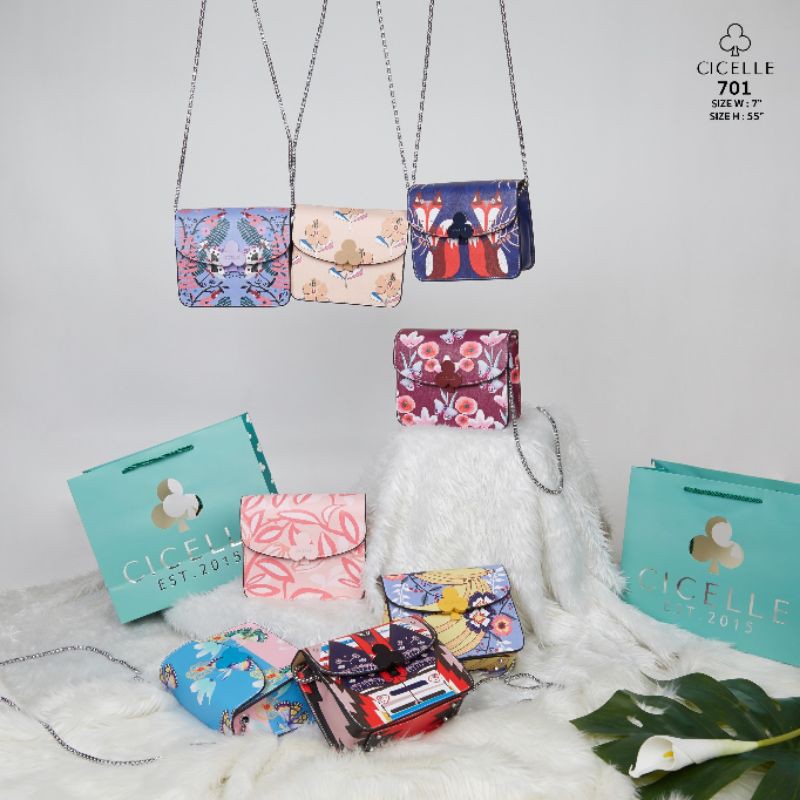 กระเป๋าสตางค์แบรนด์CLCELLE(ซี-เซล)#701