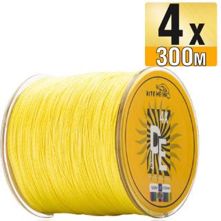 สายตกปลา 4x300 ม. pe 4 strands 10-120 lb