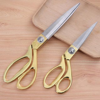 PP Stainless steel cloth scissors กรรไกรตัดผ้า สแตนเลสด้ามทอง