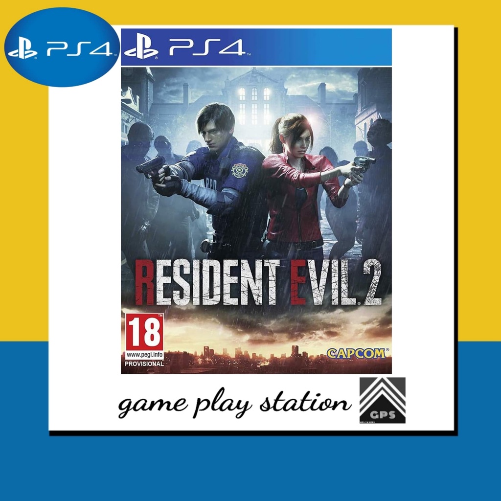 ps4 resident evil 2 ( english zone 2 )