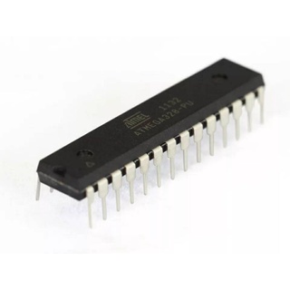 ATMEGA328P-PU ATMEGA328-PU ชิป ATMEGA328 ไมโครคอนโทรลเลอร์ MCU AVR 32K 20MHz แฟลช DIP-28