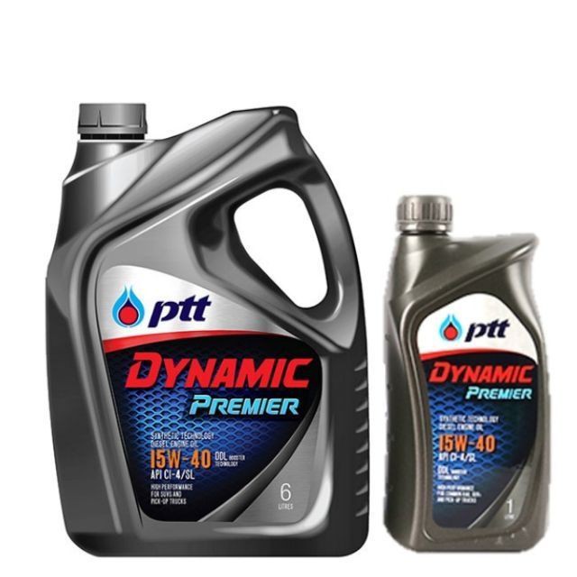 น้ำมันเครื่องPTT พรีเมีย 15w-40 ดีเซล