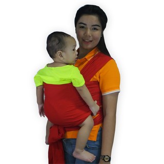 PalmandPond ผ้าอุ้ม Baby Wrap 100% Cotton ยาว 5 เมตร ใช้ได้กับเด็กทุกวัย