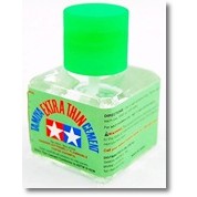 กาว TAMIYA ฝาเขียว Extra Thin Cement Quick Setting