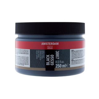 Amsterdam Gesso 250ml  รองพื้น ช่วยให้สียึดเกาะบนพื้นผิวได้ดีขึ้น