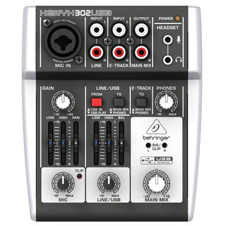 มิกเซอร์ BEHRINGER XENYX 302USB Mixer