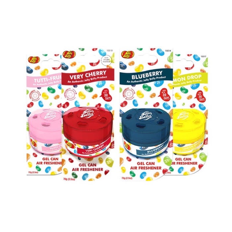 Jelly Belly GEL CAN AIR FRESHENER น้ำหอมกระป๋อง ตราเจลลี่ เบลลี่
