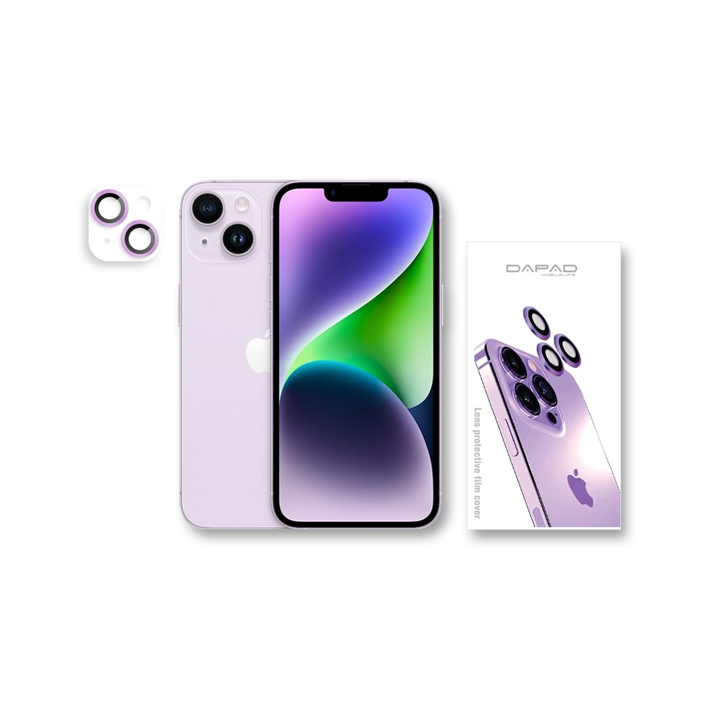 Dapad Camera One Plus iPhone 14/14 plus/ 14 pro Max CAMERA ONE+ กระจกกันรอยกล้อง สีเลนส์กล้องตามสีเครื่อง