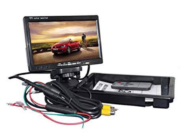จอภาพสี  LC Dจอมอนิเตอร์รถยนต์7- 9 นิ้ว   โวลต์12 - 24 โวลต์ สําหรับติดรถยนต์